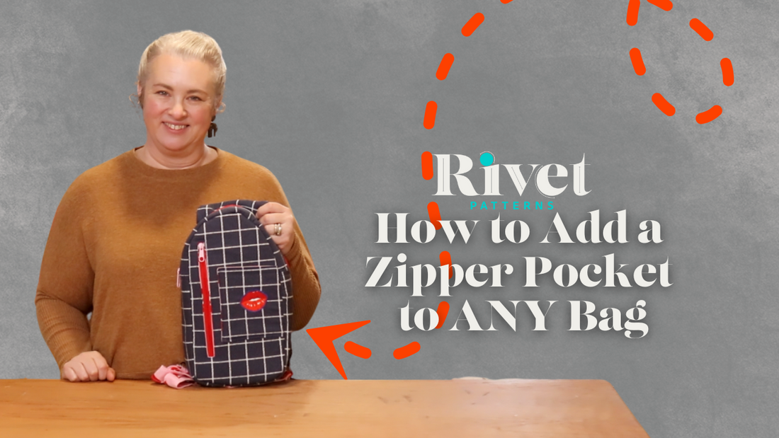 How to Add a Zipper Pocket to Any Bag