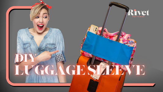 Add a Luggage Sleeve to the Rivet Patterns Nocturne Everything Bag