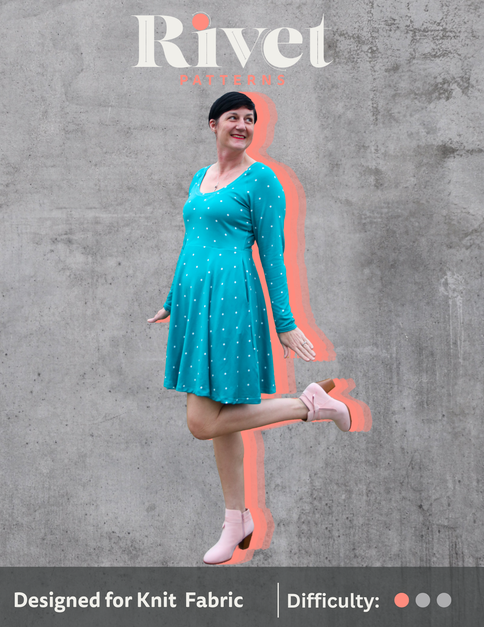 raglan skater dress Cece Raglan Fluted Hem Mini Skater Dress