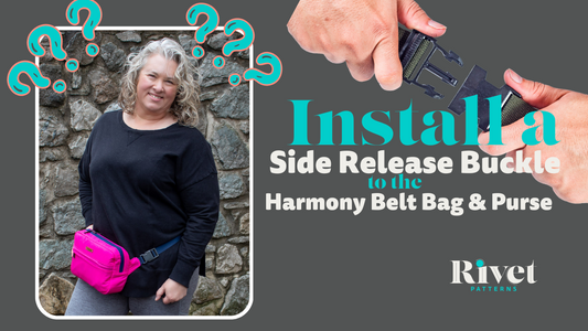 How to Install a Side Release Buckle to the Harmony Belt Bag & Purse
