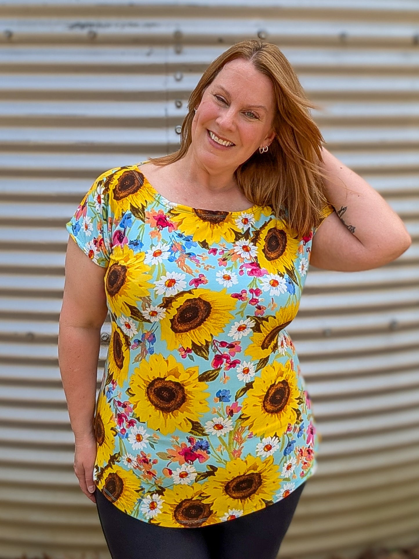 Zebrina Dolman Top & Dress