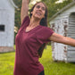 Erica Ruffle Raglan