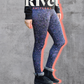 Image of blue Rivet Patterns Foxglove Leggings full length