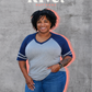 Rhubarb Ringer Raglan