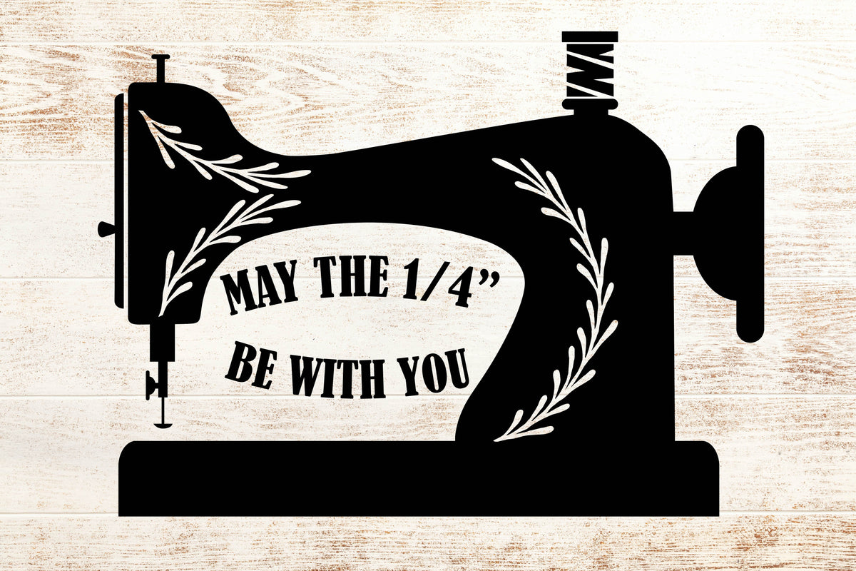 SVG DXF May the 1/4" Cut File