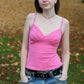 Image of pink Rivet Patterns Briar sleeveless tank top