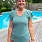Erica Ruffle Raglan