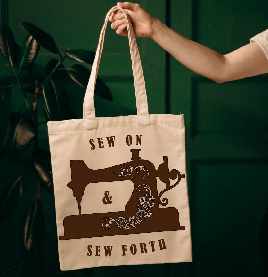 SVG DXF Sew On and Sew Forth Cut File